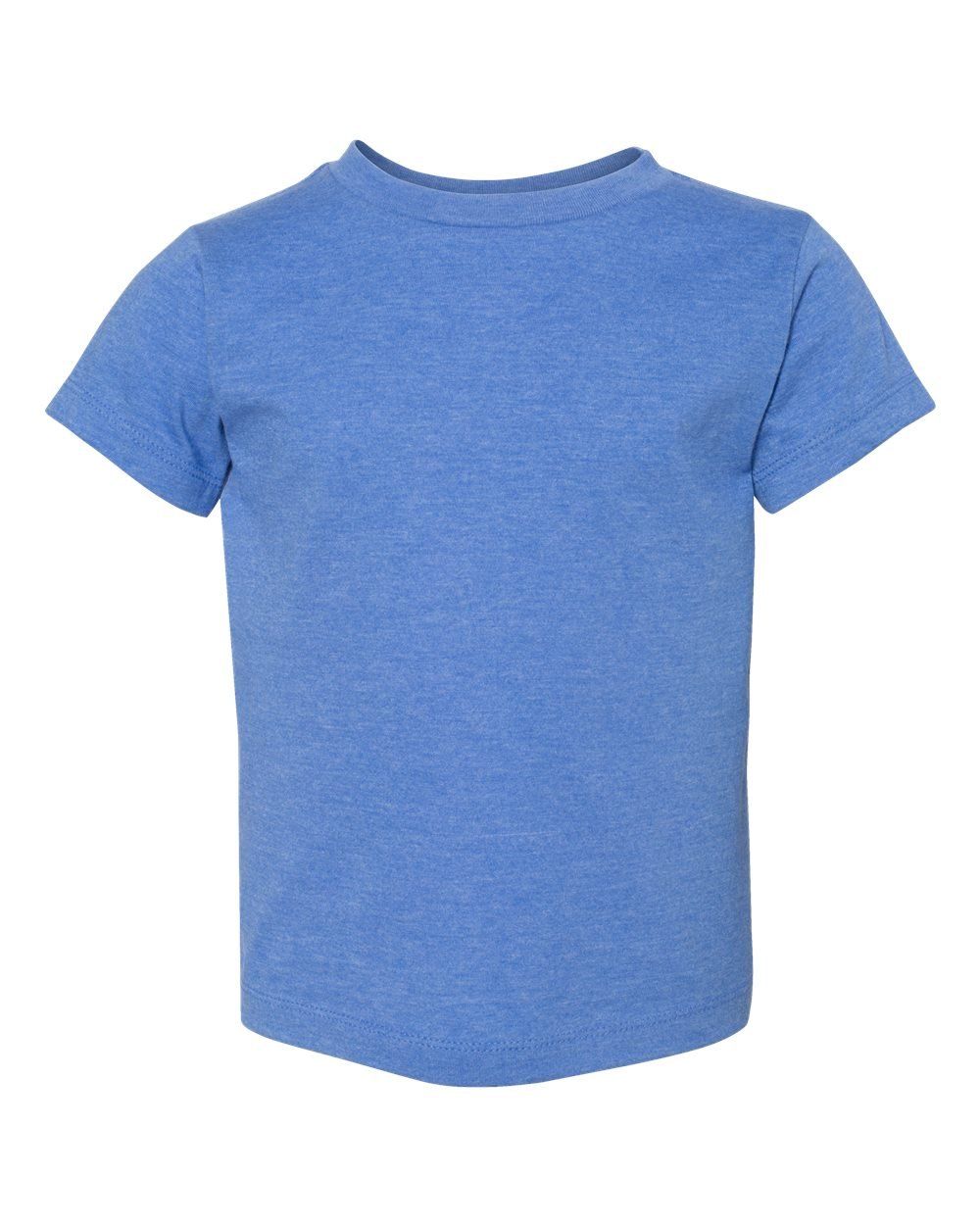 Bella and Canvas Toddler Jersey Tee in Heather Columbia Blue