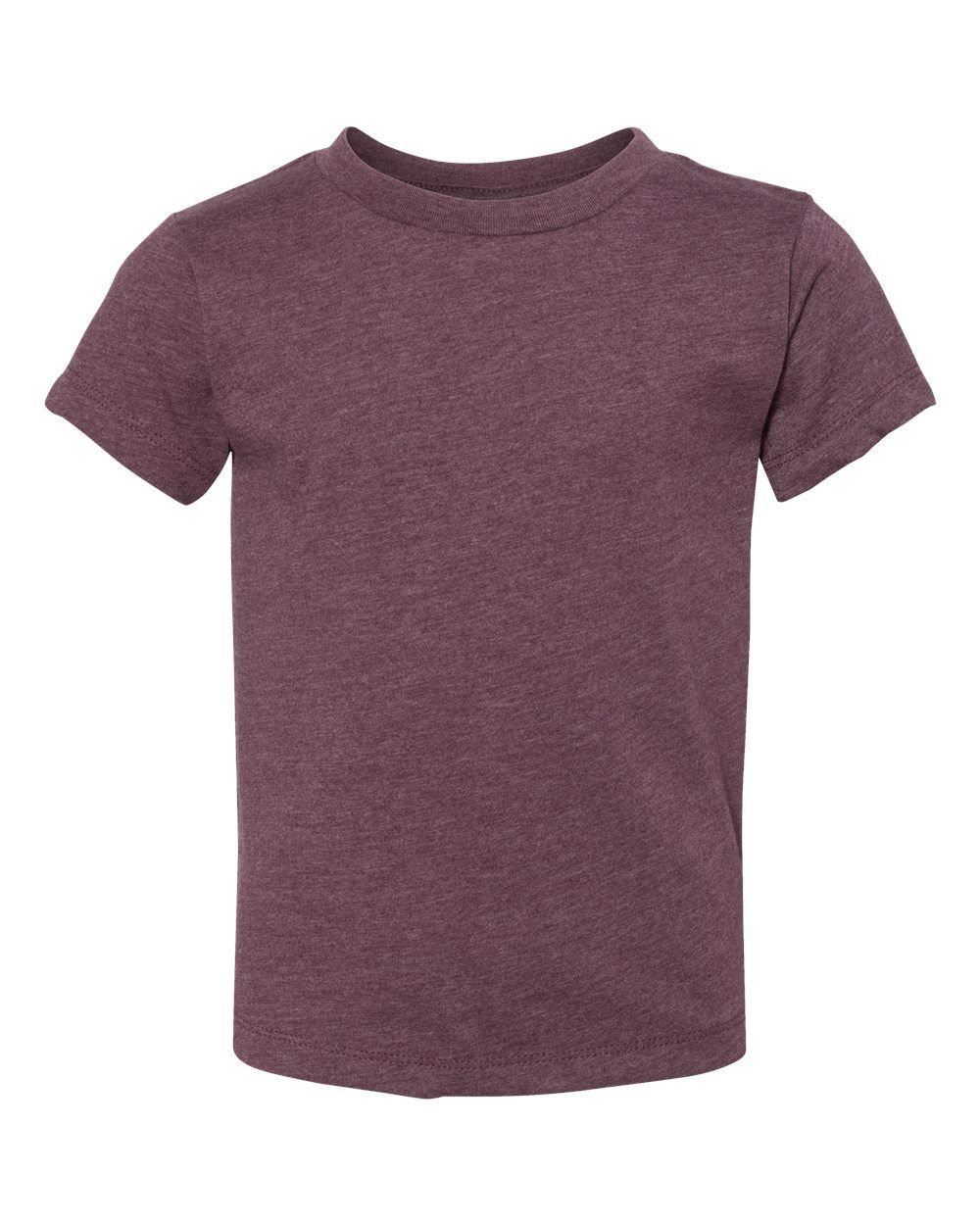 Bella and Canvas Toddler Jersey Tee in Heather Maroon