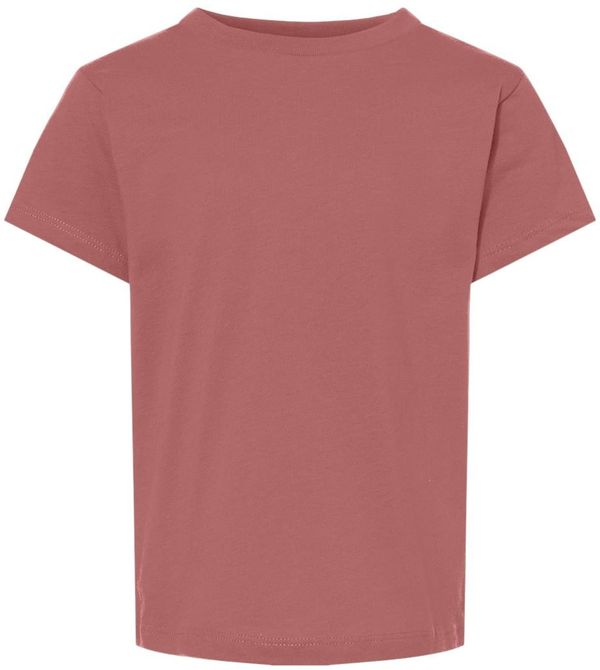 Am image of a Custom Bella and Canvas Toddler Jersey Tee in Heather Mauve!