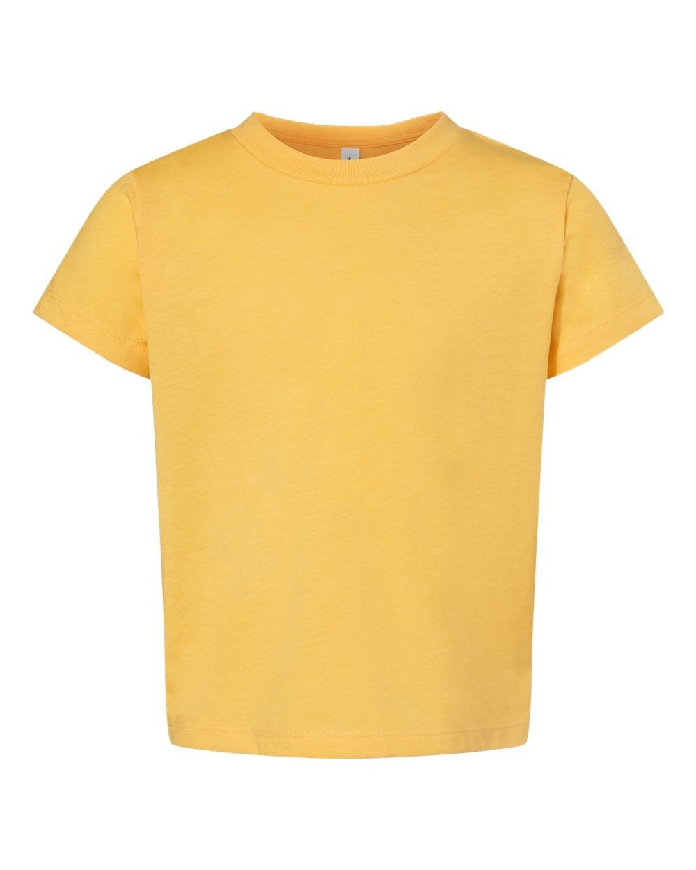 Bella and Canvas Toddler Jersey Tee in Heather Yellow Gold