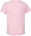 Am image of a Custom Bella and Canvas Toddler Jersey Tee in Pink!