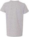 Am image of a Custom BELLA AND CANVAS Youth CVC Jersey Tee in Athletic Heather!