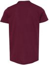 Am image of a Custom Bella and Canvas Youth Unisex Jersey Tee in Maroon!