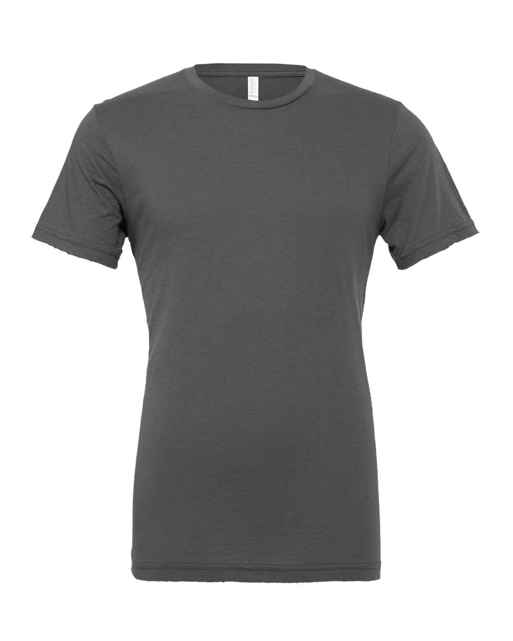 Bella and Canvas Unisex Jersey Tee in Asphalt