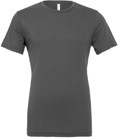 Am image of a Custom Bella and Canvas Unisex Jersey Tee in Asphalt!