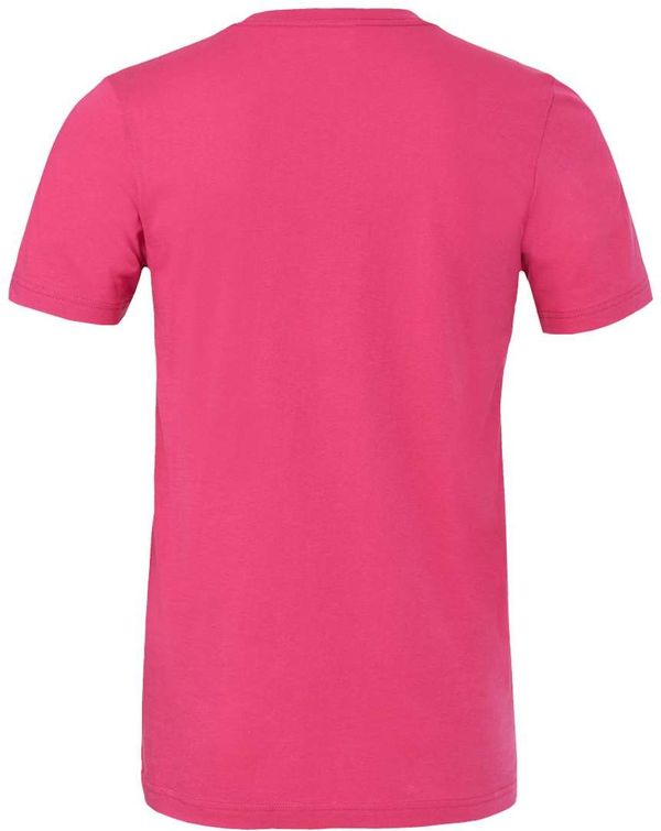 Am image of a Custom Bella and Canvas Unisex Jersey Tee in Berry!