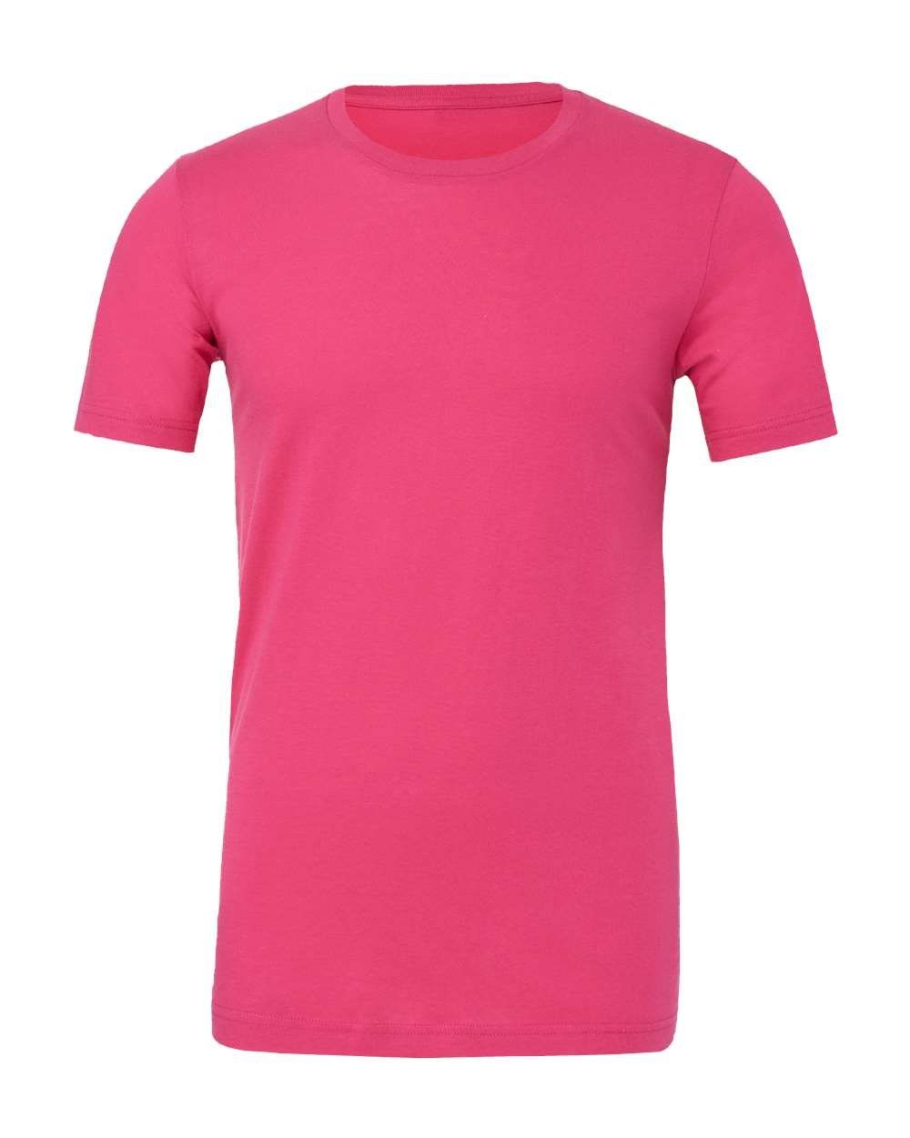 Bella and Canvas Unisex Jersey Tee in Berry