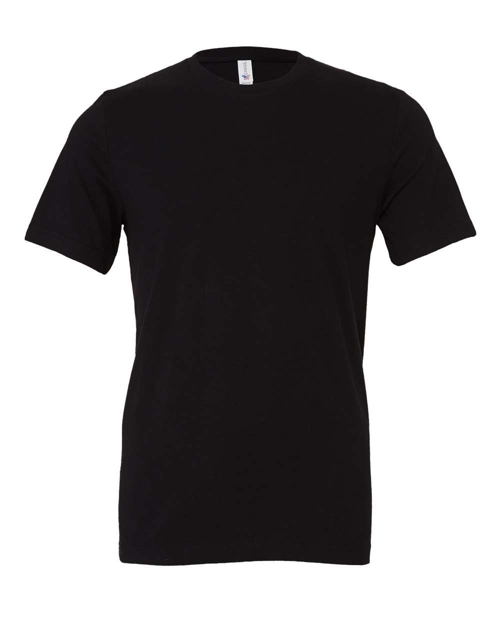 Bella and Canvas Unisex Jersey Tee in Black