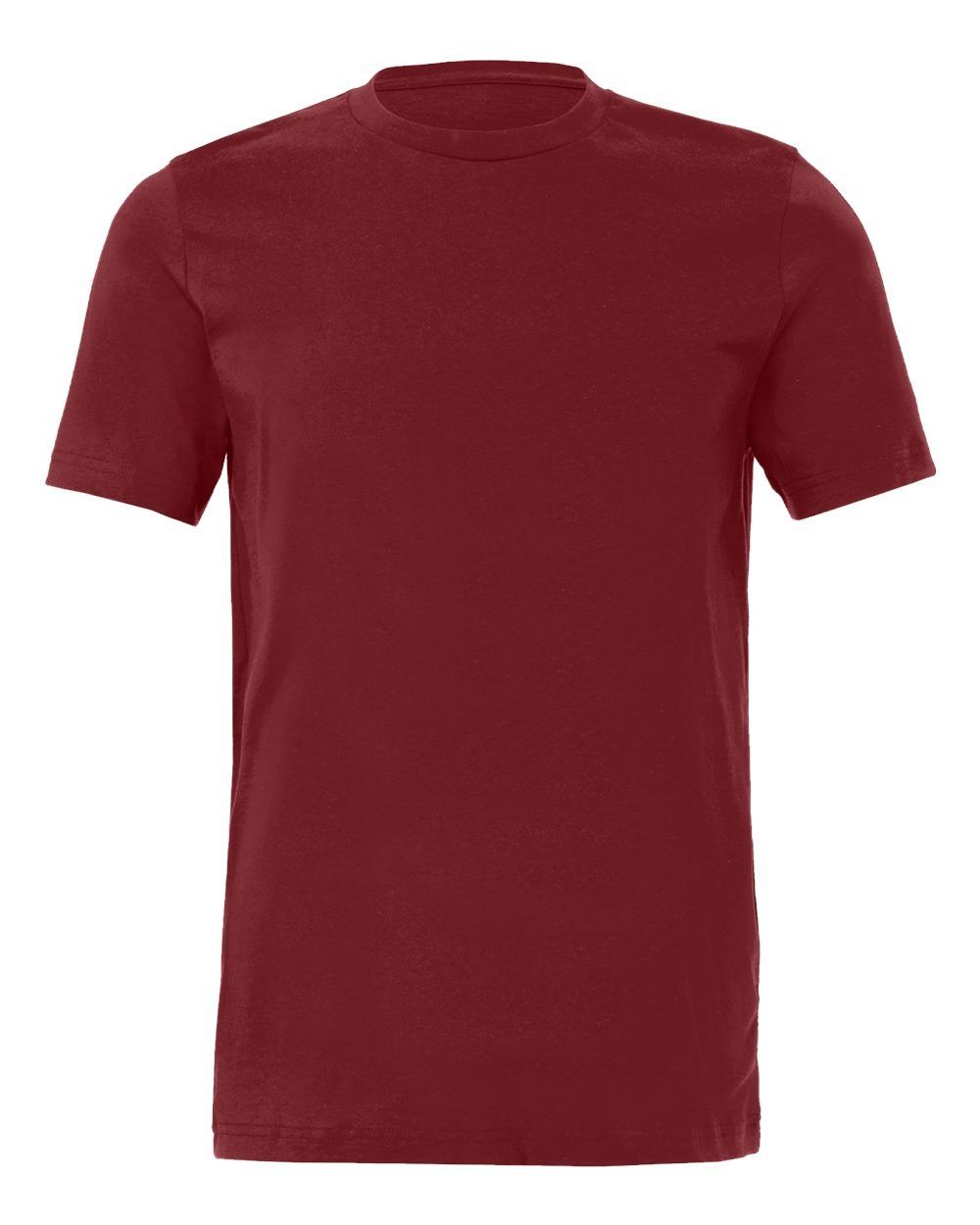 Bella and Canvas Unisex Jersey Tee in Cardinal