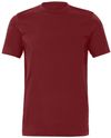 Am image of a Custom Bella and Canvas Unisex Jersey Tee in Cardinal!