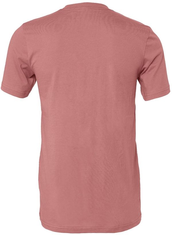 Am image of a Custom Bella and Canvas Unisex Jersey Tee in Mauve!