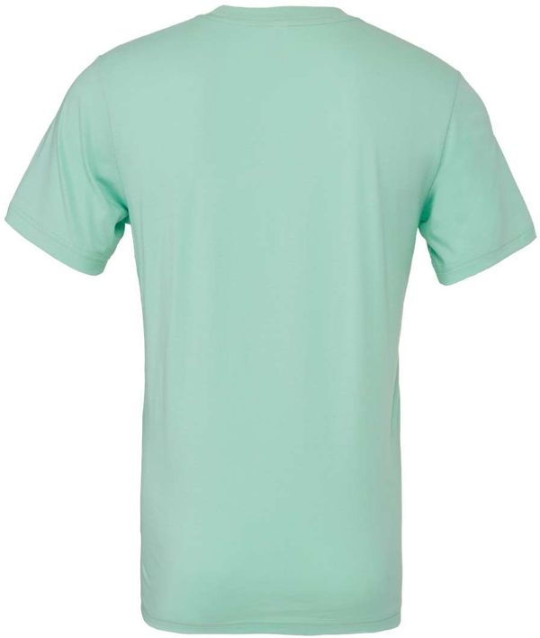 An image of a Custom Bella and Canvas Unisex Jersey Tee in Mint!