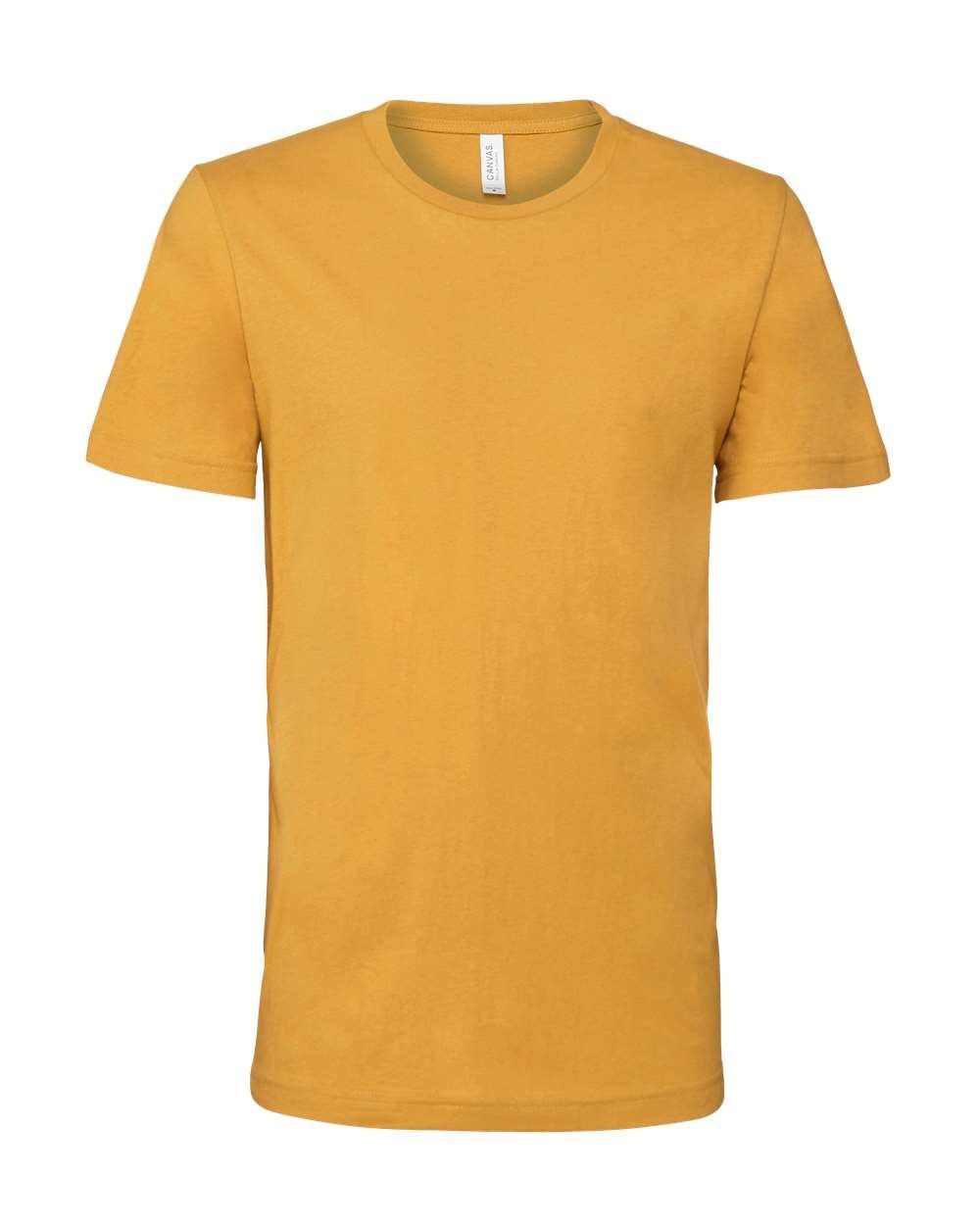 Bella and Canvas Unisex Jersey Tee in Mustard