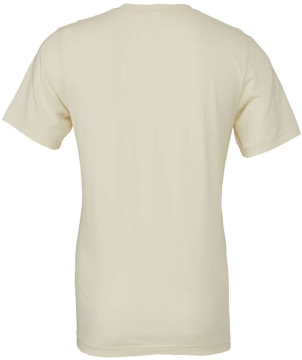 Am image of a Custom Bella and Canvas Unisex Jersey Tee in Natural!
