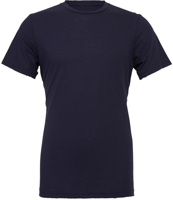 Am image of a Custom Bella and Canvas Unisex Jersey Tee in Navy!