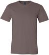 Am image of a Custom Bella and Canvas Unisex Jersey Tee in Pebble Brown!