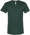 Am image of a Custom Bella and Canvas Jersey V Neck Tee in Forest!