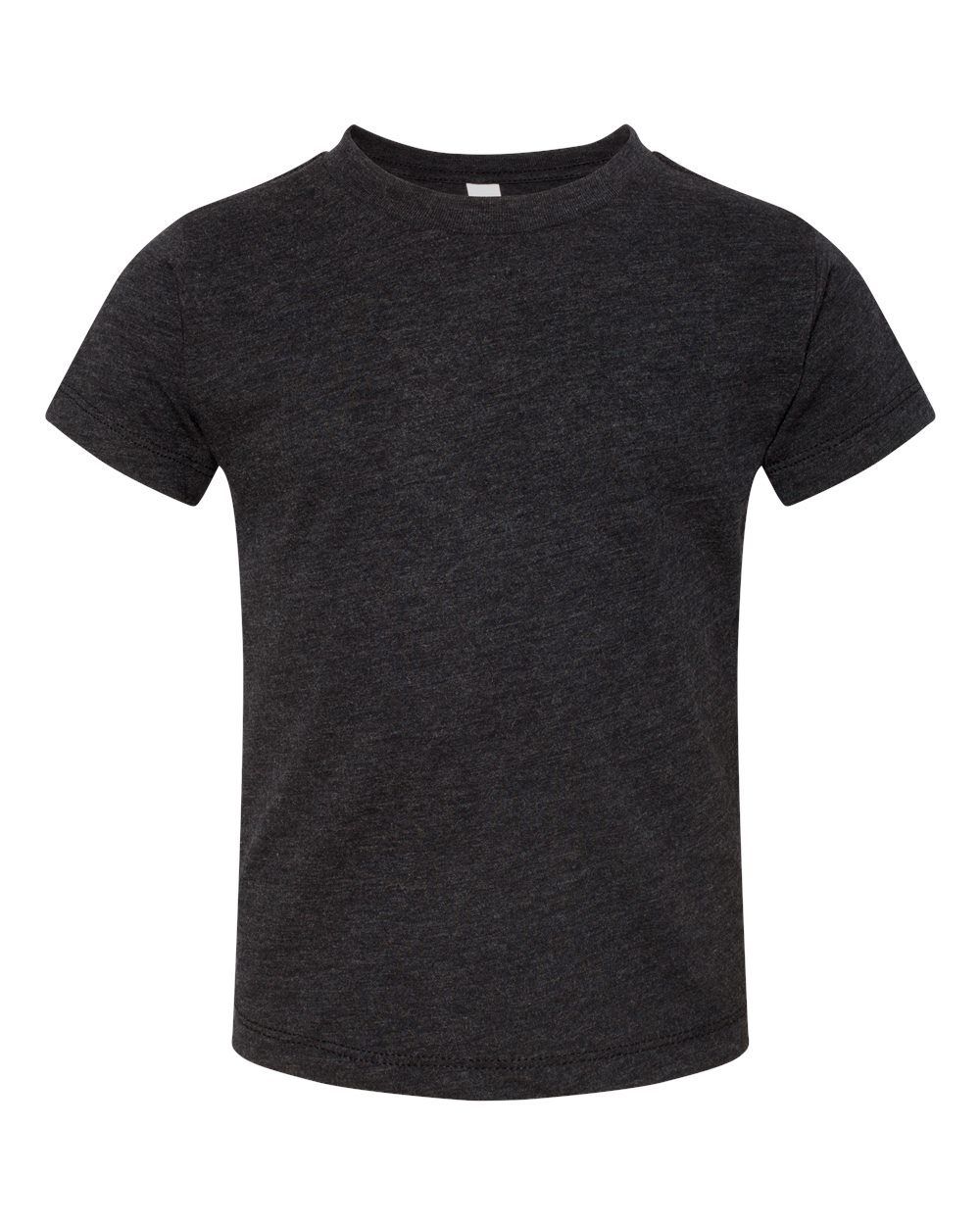 Bella and Canvas Toddler Triblend Tee in Charcoal Black Triblend