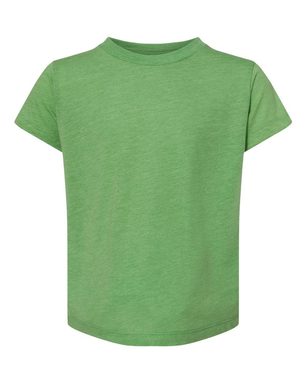 Bella and Canvas Toddler Triblend Tee in Green Triblend
