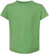 Am image of a Custom Bella and Canvas Toddler Triblend Tee in Green Triblend!