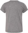 Am image of a Custom Bella and Canvas Toddler Triblend Tee in Grey Triblend!