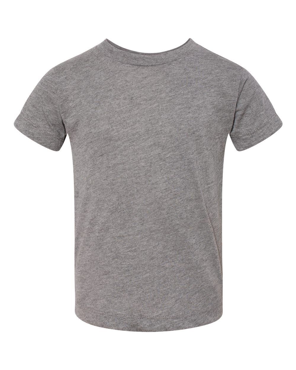 Bella and Canvas Toddler Triblend Tee in Grey Triblend