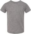 Am image of a Custom Bella and Canvas Toddler Triblend Tee in Grey Triblend!