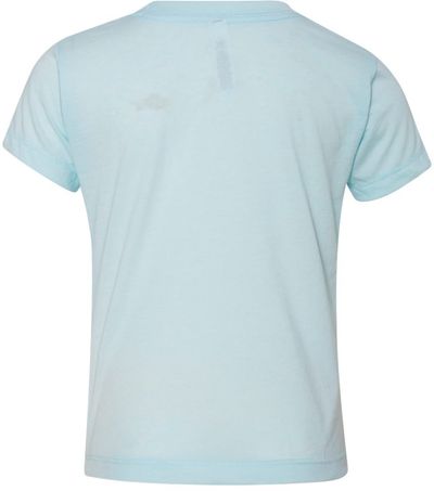 Am image of a Custom Bella and Canvas Toddler Triblend Tee in Ice Blue Triblend!