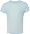 Am image of a Custom Bella and Canvas Toddler Triblend Tee in Ice Blue Triblend!