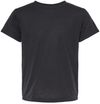 Am image of a Custom Bella and Canvas Toddler Triblend Tee in Solid Black Triblend!
