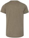 Am image of a Custom Bella and Canvas Youth Triblend Tee in Olive Triblend!