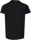 Am image of a Custom Bella and Canvas Youth Triblend Tee in Solid Black Triblend!