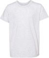Am image of a Custom Bella and Canvas Youth Triblend Tee in White Fleck Triblend!
