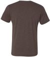 Am image of a Custom Bella and Canvas Unisex Triblend Tee in Brown Triblend!