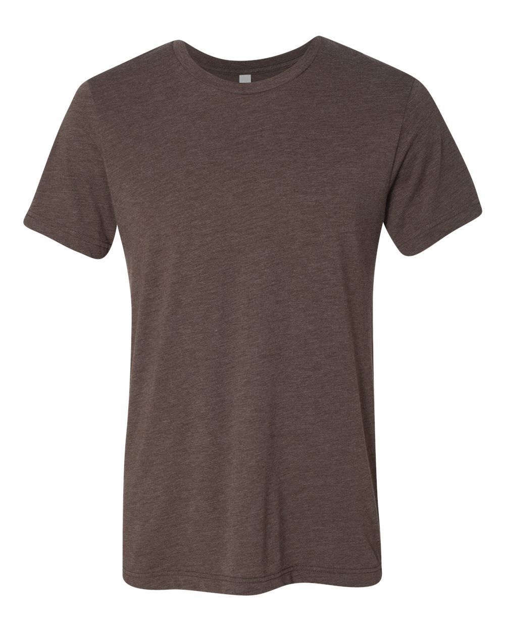 Bella and Canvas Unisex Triblend Tee in Brown Triblend