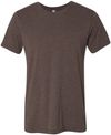 Am image of a Custom Bella and Canvas Unisex Triblend Tee in Brown Triblend!