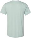 Am image of a Custom Bella and Canvas Unisex Triblend Tee in Dusty Blue Triblend!