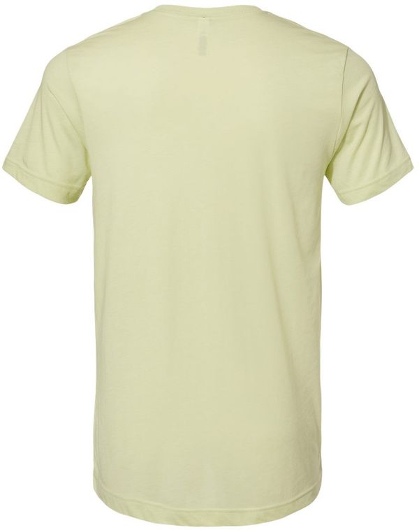 An image of a Custom Bella and Canvas Unisex Triblend Tee in Spring Green Triblend!