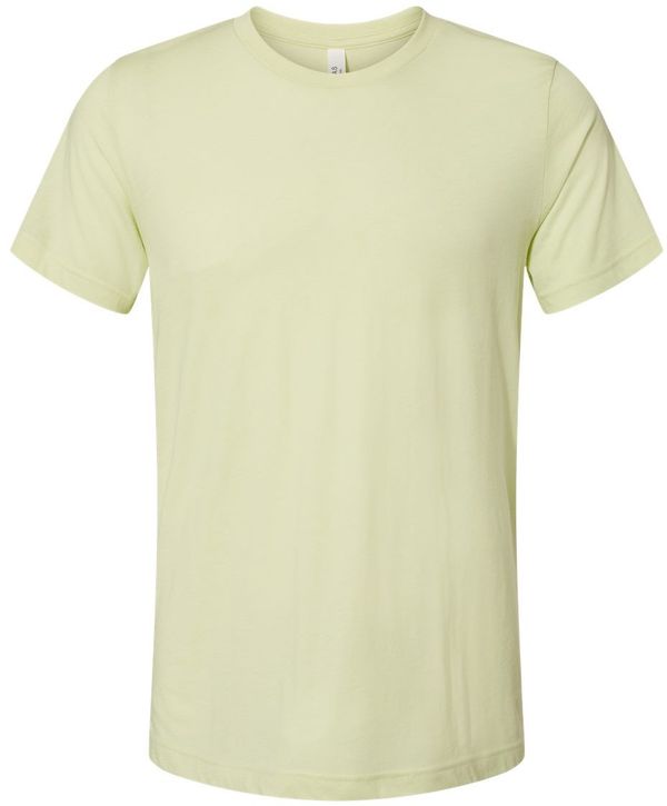 An image of a Custom Bella and Canvas Unisex Triblend Tee in Spring Green Triblend!