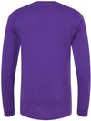 Am image of a Custom Bella and Canvas Jersey Long Sleeve T Shirt in Team Purple!