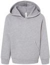 Am image of a Custom Bella and Canvas Toddler Sponge Fleece Pullover Hoodie in Athletic Heather!