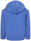 Am image of a Custom Bella and Canvas Toddler Sponge Fleece Pullover Hoodie in Heather True Royal!