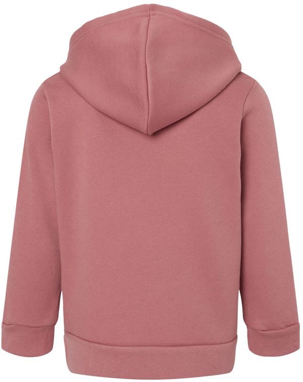 Am image of a Custom Bella and Canvas Toddler Sponge Fleece Pullover Hoodie in Mauve!