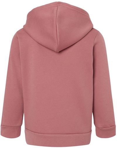 Am image of a Custom Bella and Canvas Toddler Sponge Fleece Pullover Hoodie in Mauve!