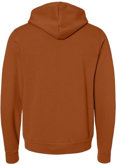 Am image of a Custom Bella and Canvas Unisex Sponge Fleece Pullover Hoodie in Autumn!