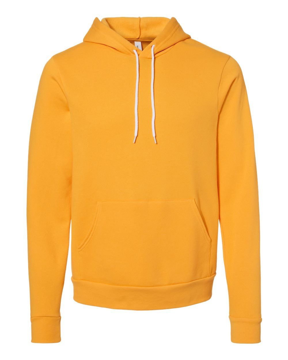 Bella and Canvas Unisex Sponge Fleece Pullover Hoodie in Gold