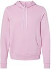 Am image of a Custom Bella and Canvas Unisex Sponge Fleece Pullover Hoodie in Lilac!