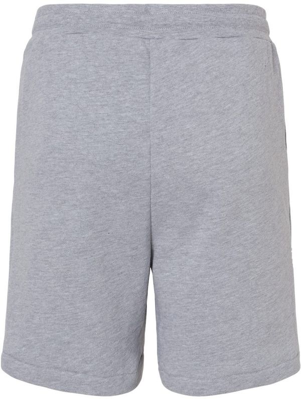 Am image of a Custom Bella and Canvas Unisex Sponge Fleece Shorts in Athletic Heather!