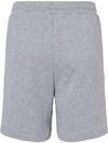 Am image of a Custom Bella and Canvas Unisex Sponge Fleece Shorts in Athletic Heather!
