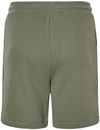 Am image of a Custom Bella and Canvas Unisex Sponge Fleece Shorts in Military Green!